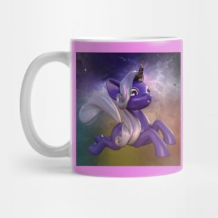 Pretty Purple Unicorn Pony Mug